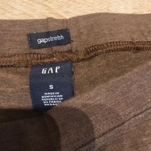 GAP stretch brown tights, size S